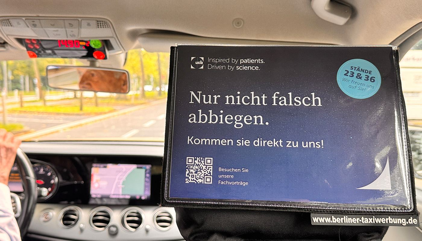 Kopfstützenwerbung – Vorschaubild